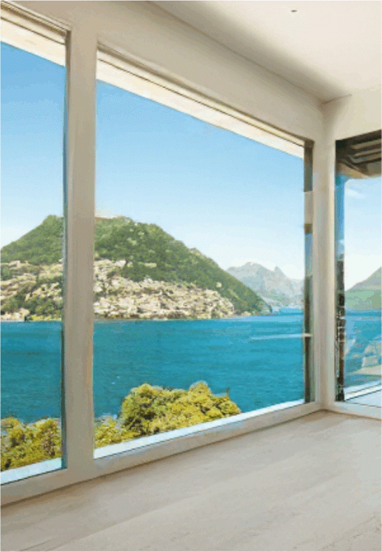 Speciális UV védő átlátszó ablakfólia